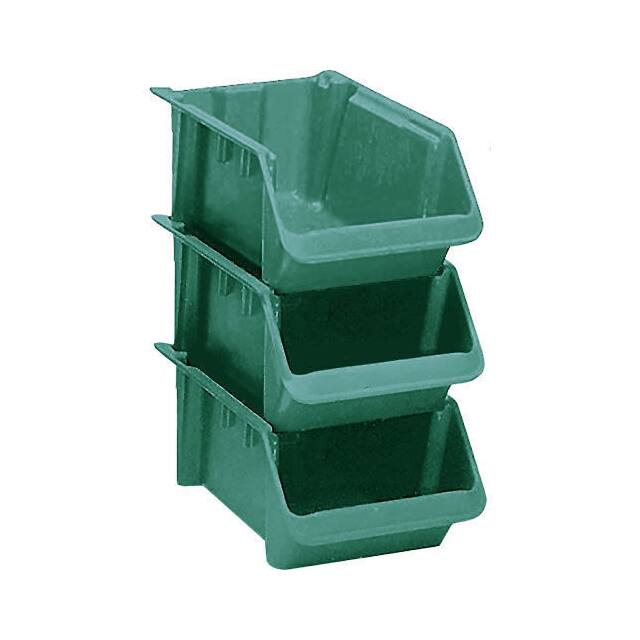 SH2411-8GREEN LEWISBINS FIBERGLASS HOPPER BIN,