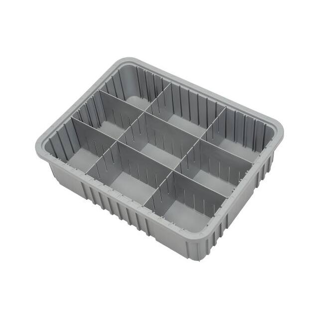 DG93060GY PLASTIC DIVIDABLE GRID CONTAINER
