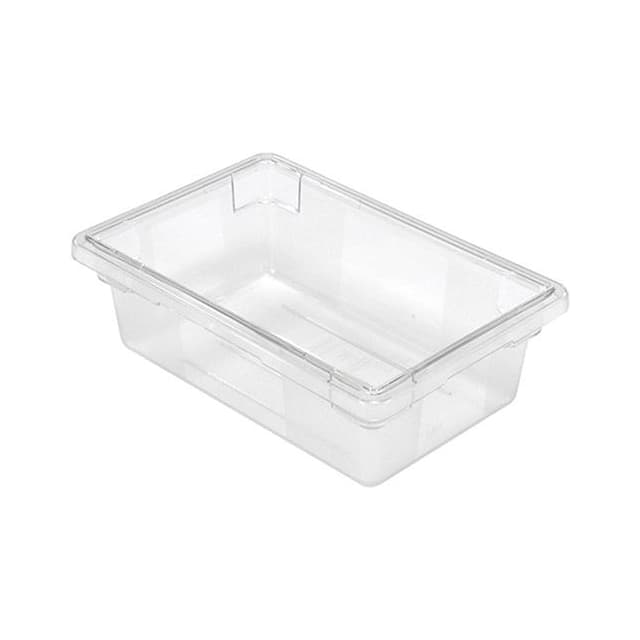 FG330900CLR TOTE BOX, 18X12X6, POLYETHYLENE