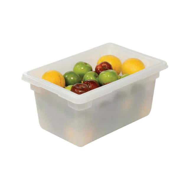 FG350400WHT RUBBERMAID PLASTIC BOX, 5 GALLON
