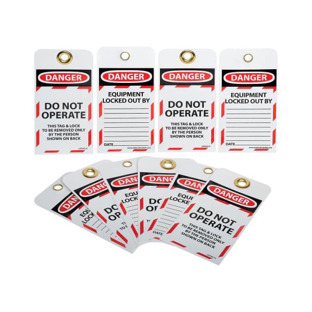 LOTAG10 STANDARD LOCKOUT TAG, DO NOT OPE
