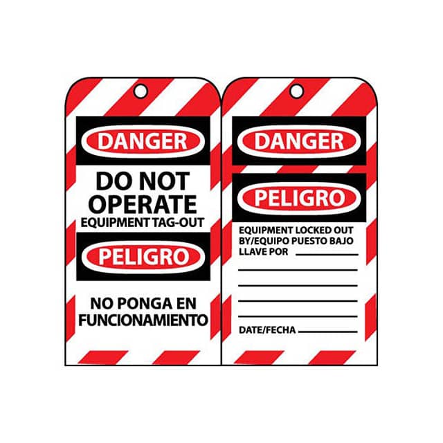 SPLOTAG14 NMC BILINGUAL LOCKOUT TAGS, DO N