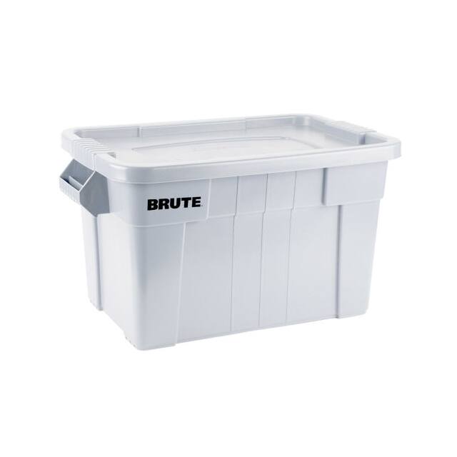 FG9S3100WHT RUBBERMAID BRUTE TOTE, 27-7/8X17
