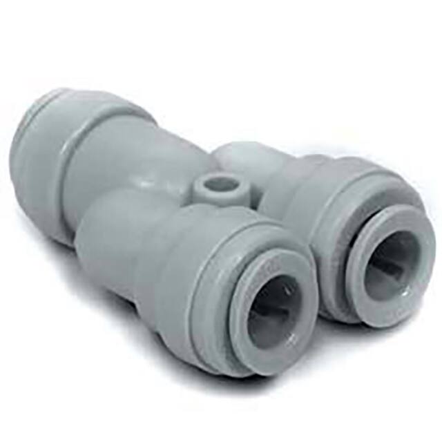 B597054 PUSH-IN-FITTING3/8" TWO WAY DIVI