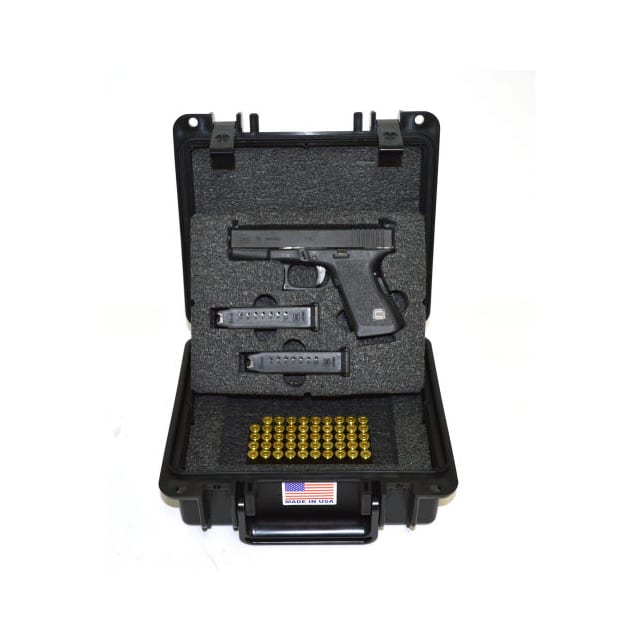 QF300BKG4 PISTOL CASE W/GLOCK INSERTS, WAT