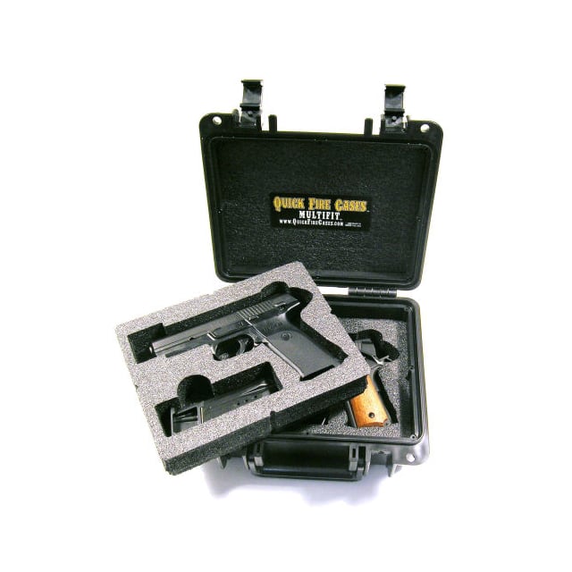 QF340BK MULTIFIT DUAL PISTOL CASE, WATER