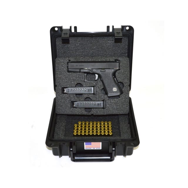 QF300BKG2 PISTOL CASE W/GLOCK INSERTS, WAT