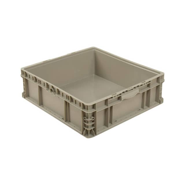 NRSO2422-7 Gray STRAIGHT WALL CONTAINER SOLID, 2