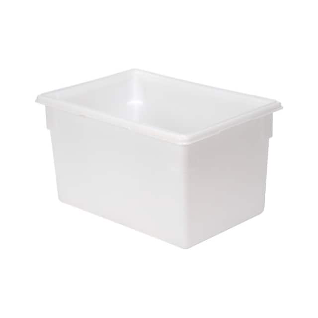 FG350100WHT RUBBERMAID PLASTIC BOX 21.5 GAL.