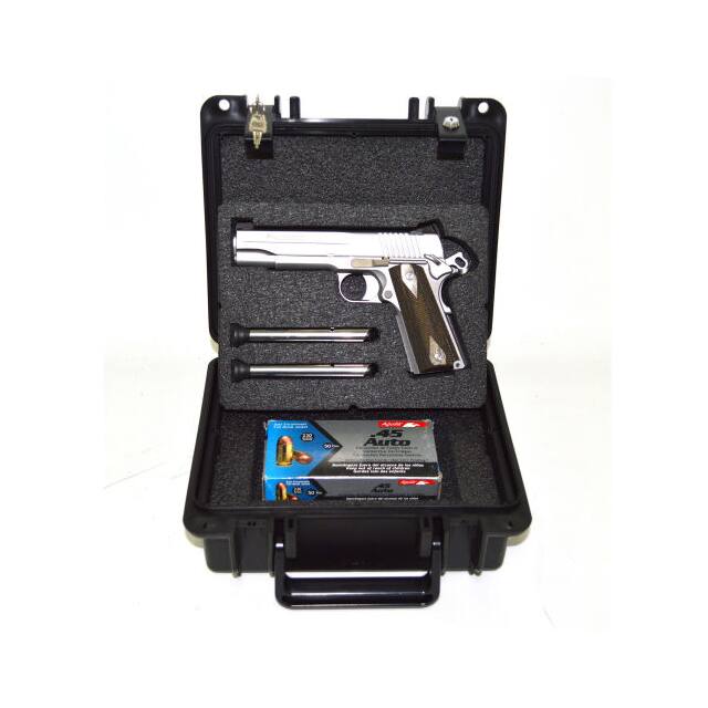 QF345BKL MULTIFIT PISTOL CASE, WATERTIGHT
