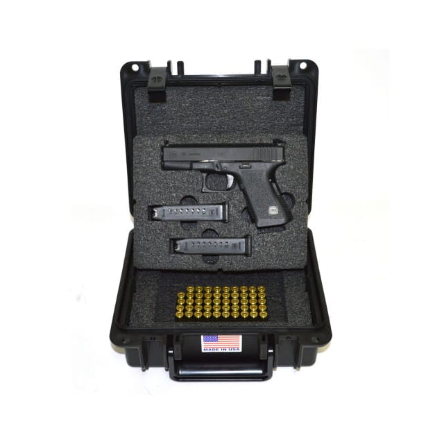 QF300BKLG3 PISTOL CASE W/GLOCK INSERTS & LO