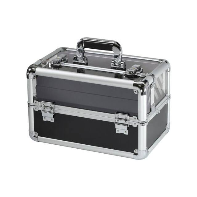 AB-116-TS BEAUTY MAKEUP CASE W/SEE-THROUGH