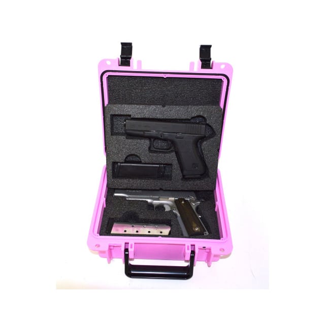 B2144666 MULTIFIT DUAL PISTOL CASE, WATER