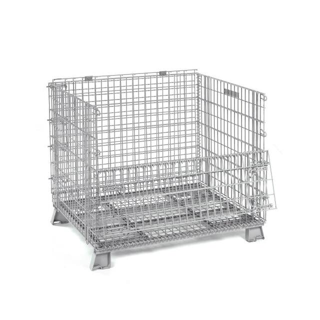 198642 FOLDING WIRE CONTAINER 32X20X21