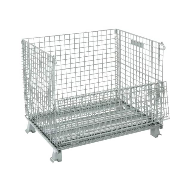 493396 FOLDING WIRE CONTAINER, 3000 LB.