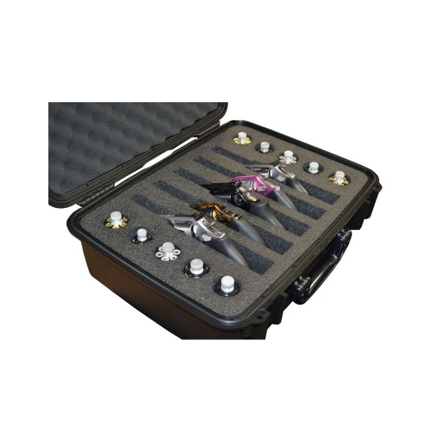 QF560BKL PISTOL CASE, WATERTIGHT, 5 REVOL