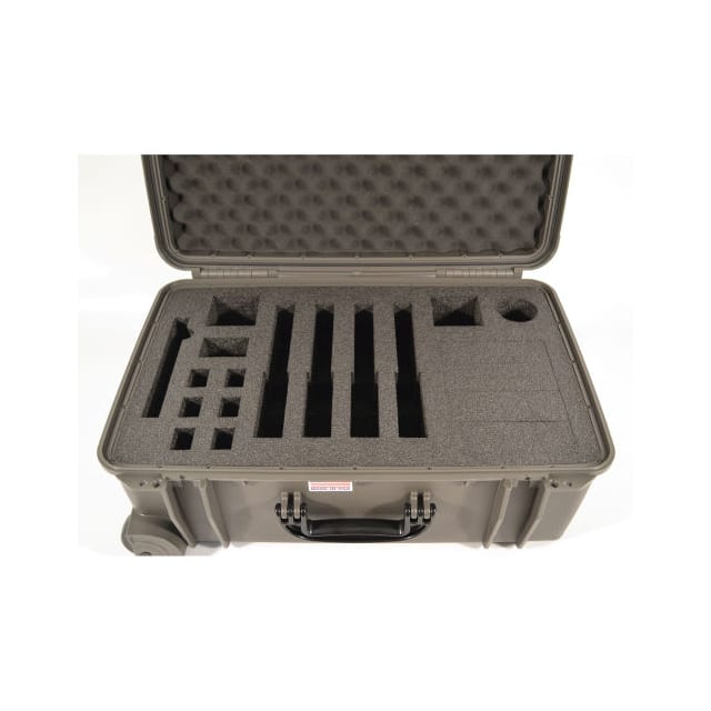 QF920GR PISTOL CASE, WATERTIGHT, 4 PISTO