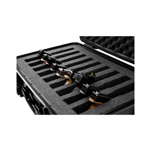 QF920SGRL PISTOL CASE, WATERTIGHT, 9 PISTO