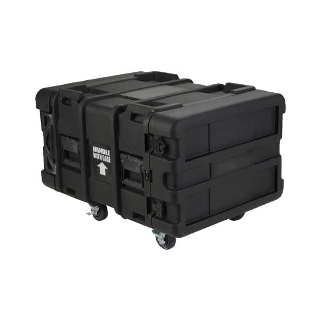 3SKB-R906U24 24" DEEP 6U ROTO SHOCK RACK, KEY