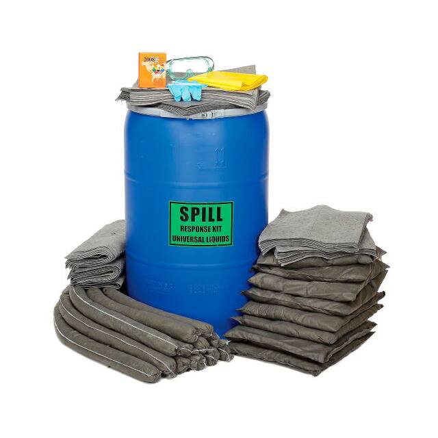 B522256BL 55 GAL UNIVERSAL DRUM SPILL KIT