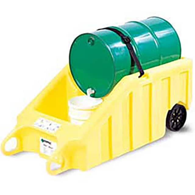 5300-YE POLY-DOLLY, 600 LBS/70 GAL. CAPA