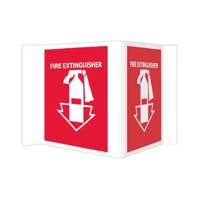 VS1R NMC VISI SIGN W/GRAPHIC, FIRE EX