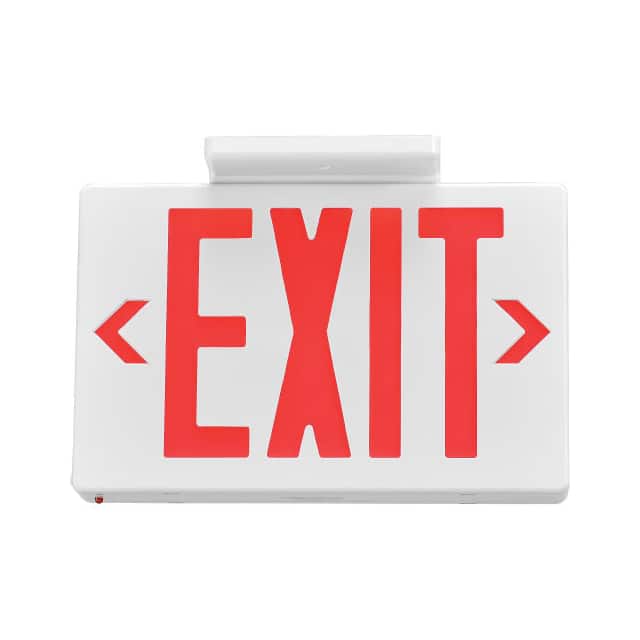 JEE2RWE LED EXIT SIGN, SINGLE/DUAL SIDED