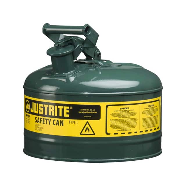 7125400 JUSTRITE TYPE I STEEL SAFETY CAN