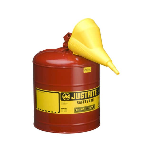 7150110 JUSTRITE TYPE I STEEL SAFETY CAN