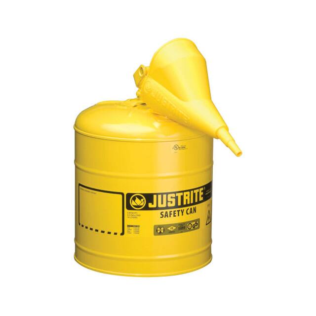 7150210 JUSTRITE TYPE I STEEL SAFETY CAN