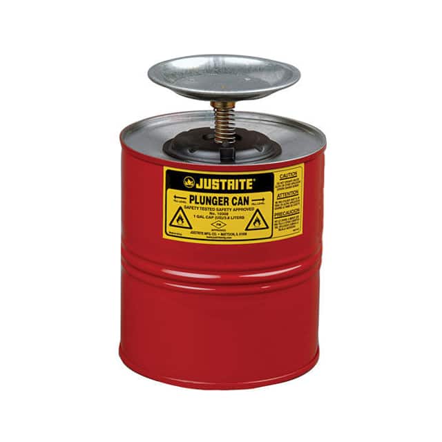 10308 JUSTRITE SAFETY PLUNGER CAN, 4 Q