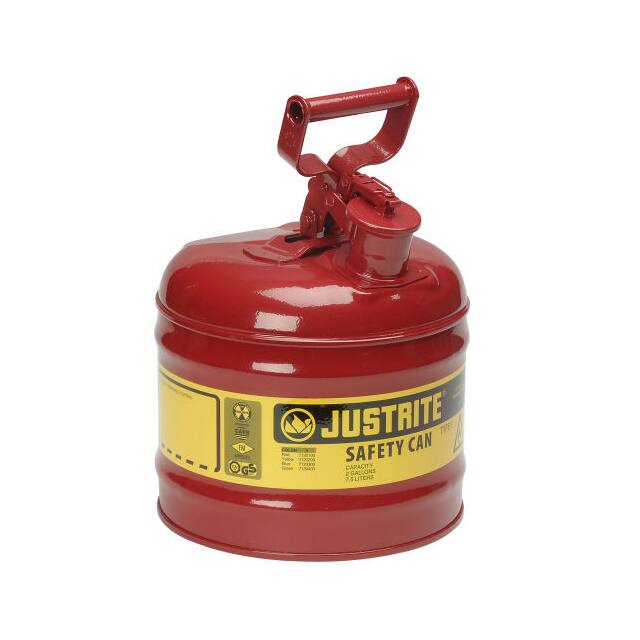 7120100 JUSTRITE SAFETY CAN TYPE I, TWO