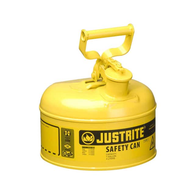 7110200 JUSTRITE TYPE I STEEL SAFETY CAN