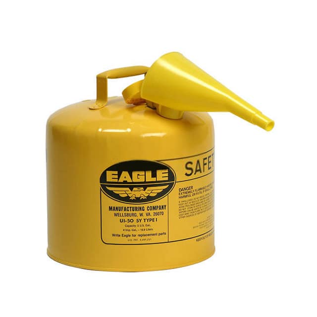 UI50FSY EAGLE TYPE I SAFETY CAN, 5 GAL