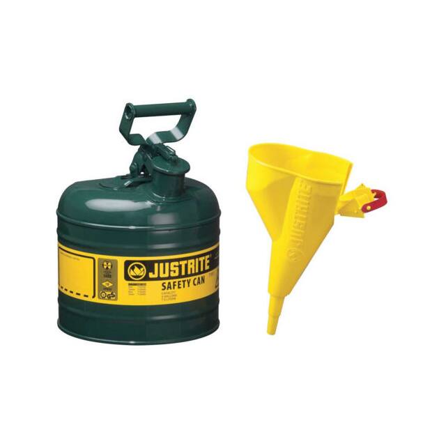 7120410 JUSTRITE SAFETY CAN TYPE I, 2 GA