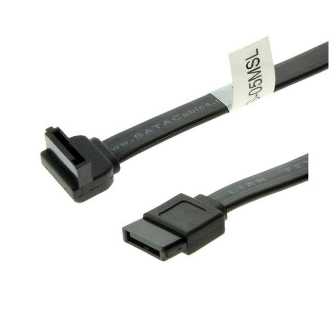 SS-02MSL 8" SATA DEVICE CABLE STRAIGHT TO