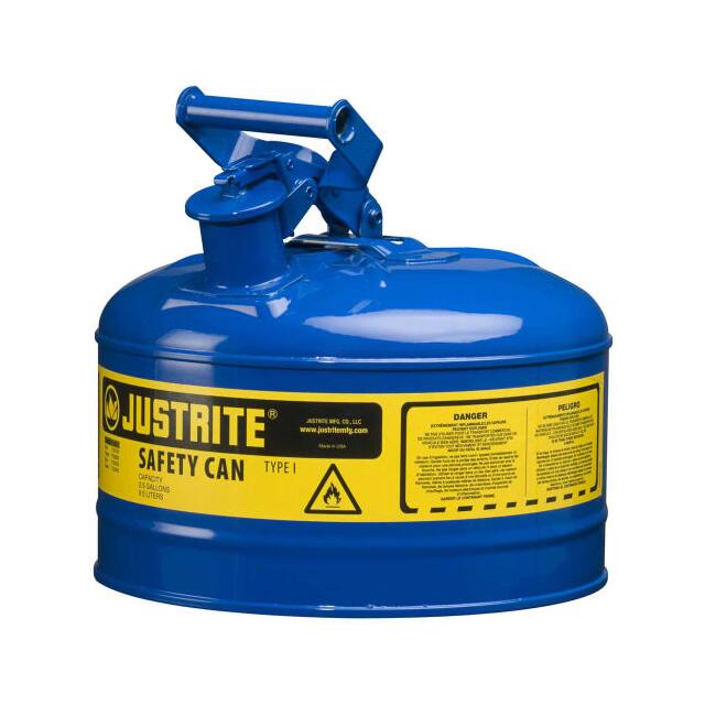 7125300 JUSTRITE TYPE I STEEL SAFETY CAN