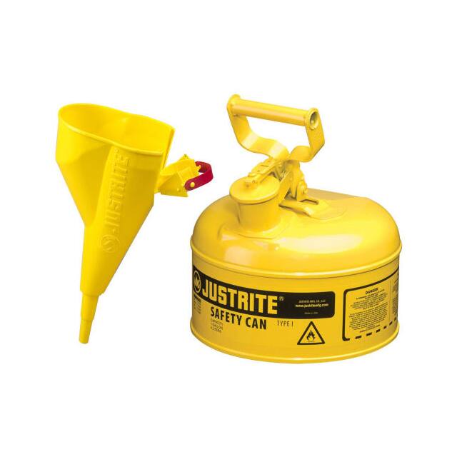 7110210 JUSTRITE TYPE I STEEL SAFETY CAN