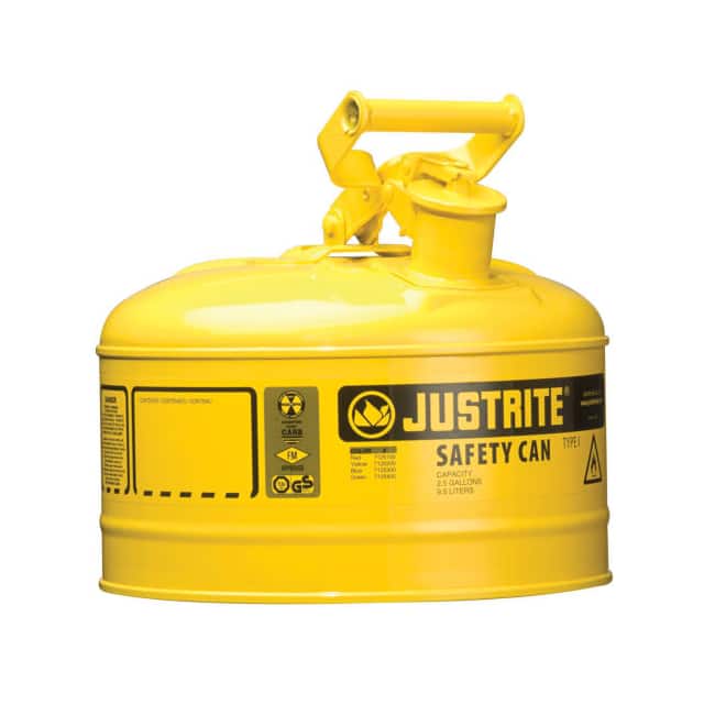 7125200 JUSTRITE SAFETY CAN TYPE I-2-1/2