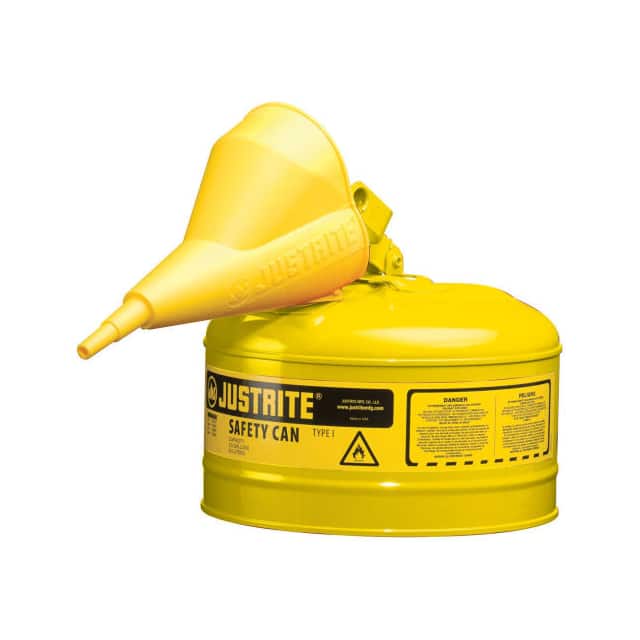 7125210 JUSTRITE TYPE I STEEL SAFETY CAN