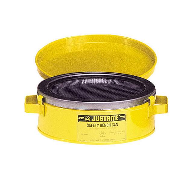 10171 JUSTRITE BENCH CAN, 1-QUART