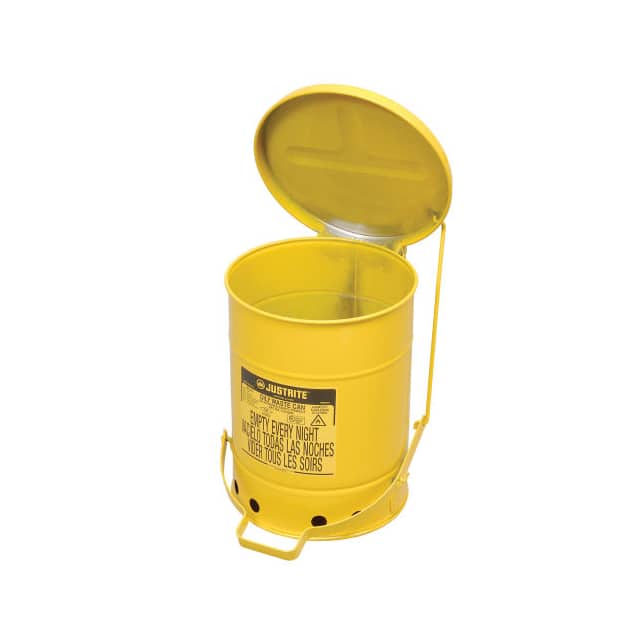 9101 JUSTRITE OILY WASTE CAN, 6 GAL.