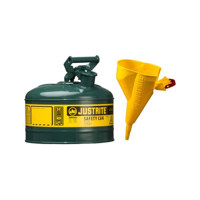 7110410 JUSTRITE TYPE I STEEL SAFETY CAN