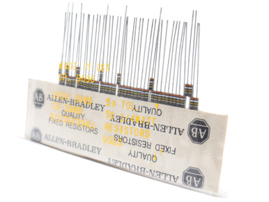 RC07GF394J This Allen Bradley RC07GF394J is a carbon resistor with a resistance of 390k Ohms and a tolerance of 5%. It has a power rating of 1/4 Watt.