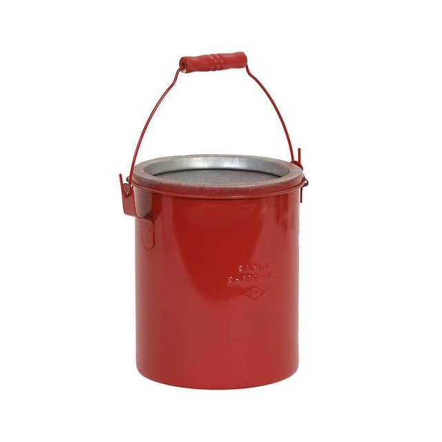 B606 EAGLE BENCH CAN, METAL, 6 QT.
