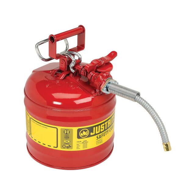 7220120 JUSTRITE TYPE II SAFETY CAN, 2-G