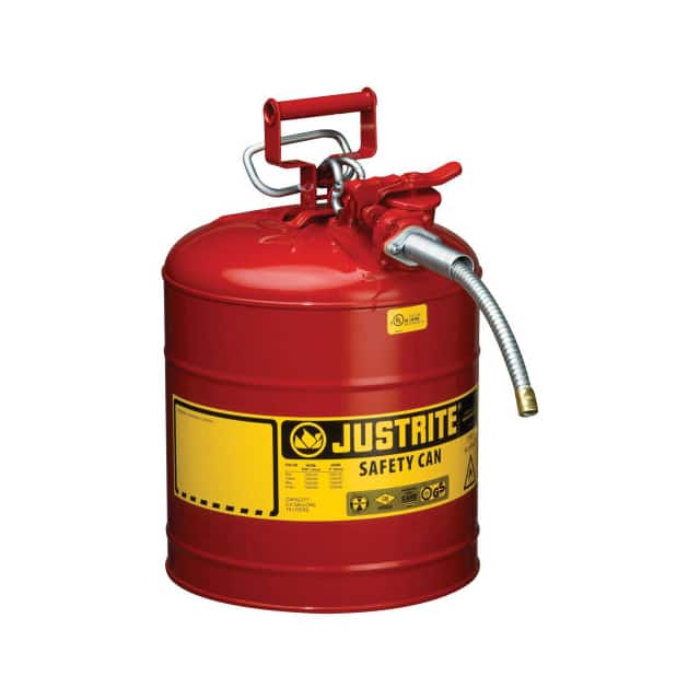 7250120 JUSTRITE TYPE II SAFETY CAN, 5 G