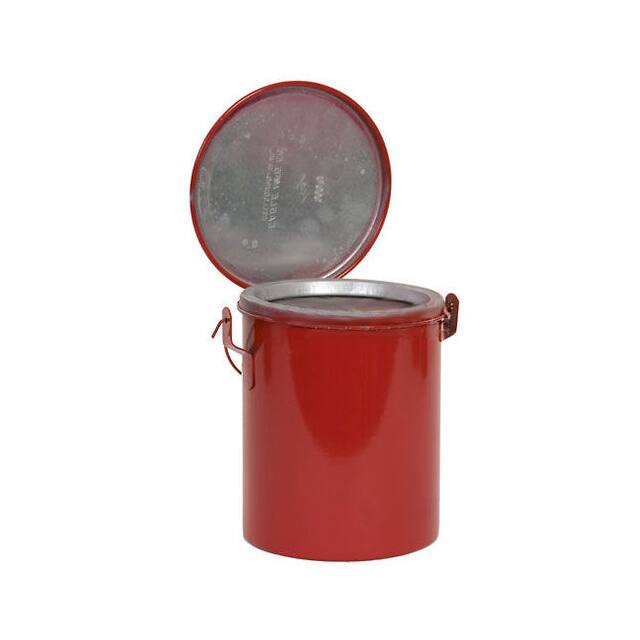 B608 EAGLE BENCH CAN, METAL, 8 QT.