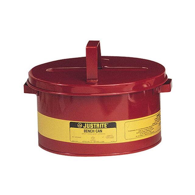 10771 JUSTRITE BENCH CAN, 3-GAL.