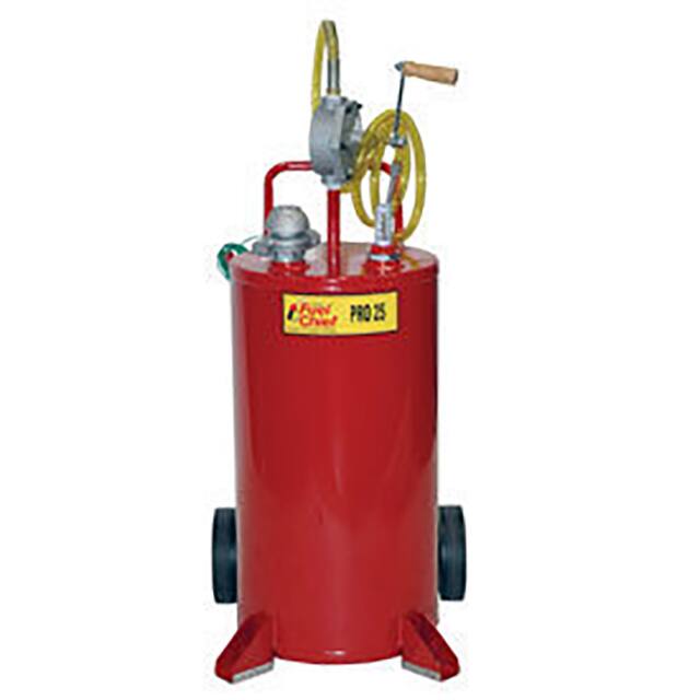 FC-25GC STEEL GAS CADDY UL LISTED, 25 GA